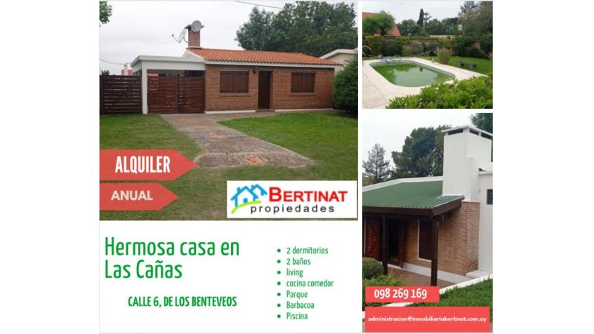 Imagen 1 Casa 2 dormitorios con piscina